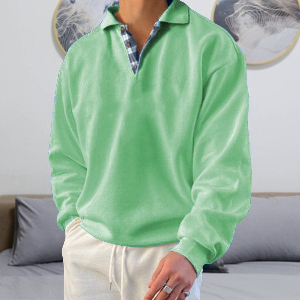 Keith Shirt | Men's Casual Long Sleeve Button-Up Shirt for Autumn