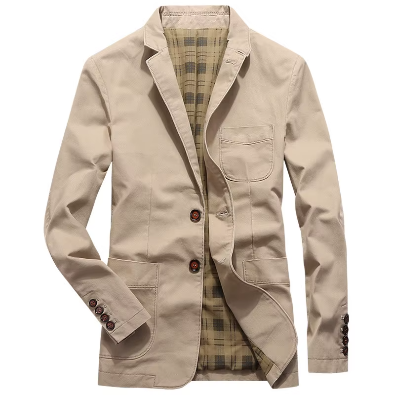 Malachy Men's Blazer | Single-Breasted Blazer for Autumn