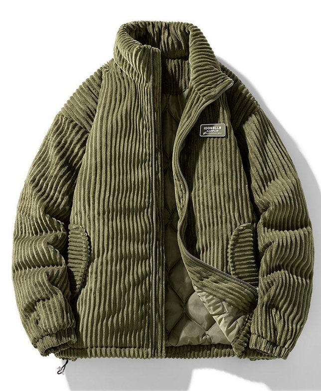 Lennox Men’s Jacket | Corduroy Cotton Jacket for Autumn