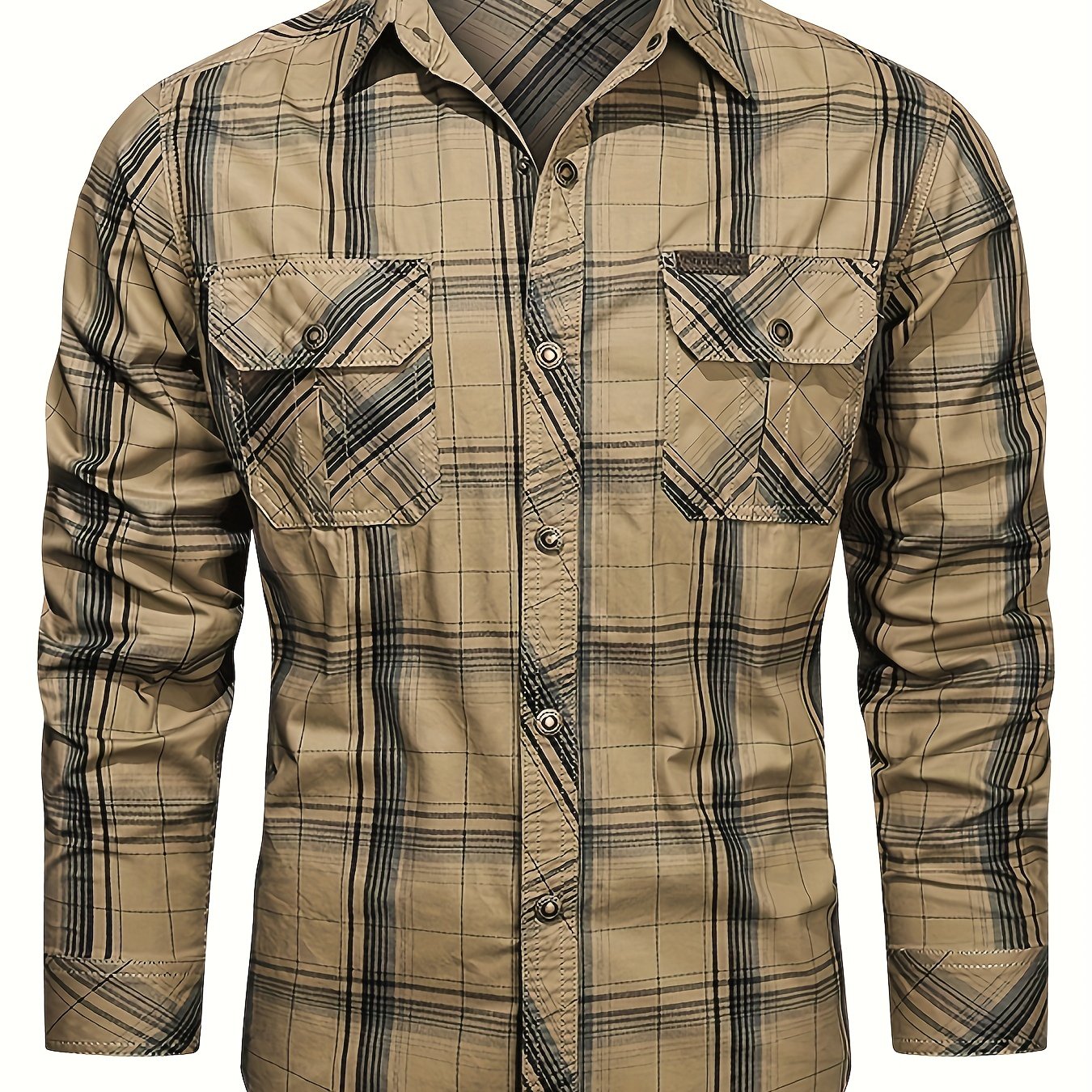 Kirian Shirt | Men's Casual Checkered Shirt for Autumn
