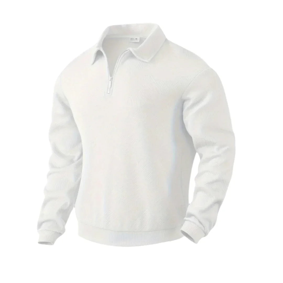 Kasen Men’s Jumper | Knitted Quarter-Zip Jumper