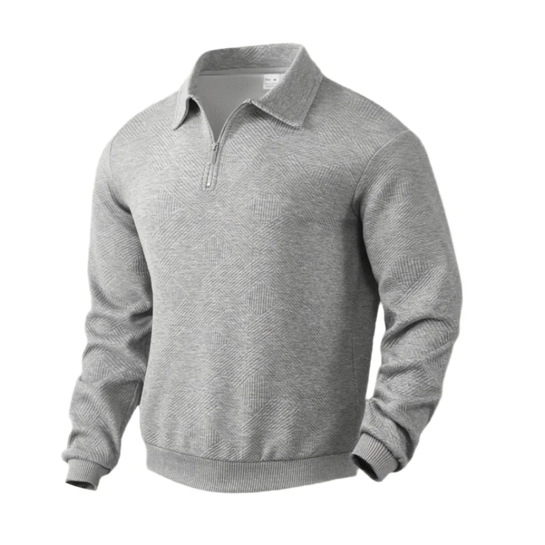 Kasen Men’s Jumper | Knitted Quarter-Zip Jumper