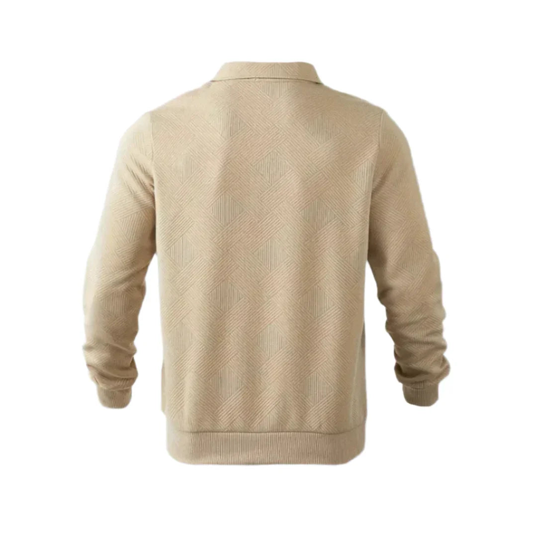 Kasen Men’s Jumper | Knitted Quarter-Zip Jumper