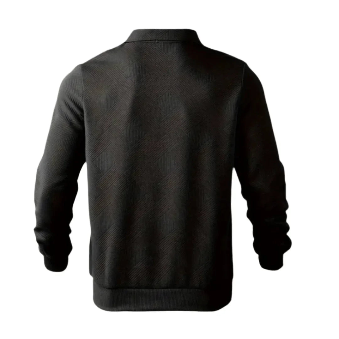 Kasen Men’s Jumper | Knitted Quarter-Zip Jumper