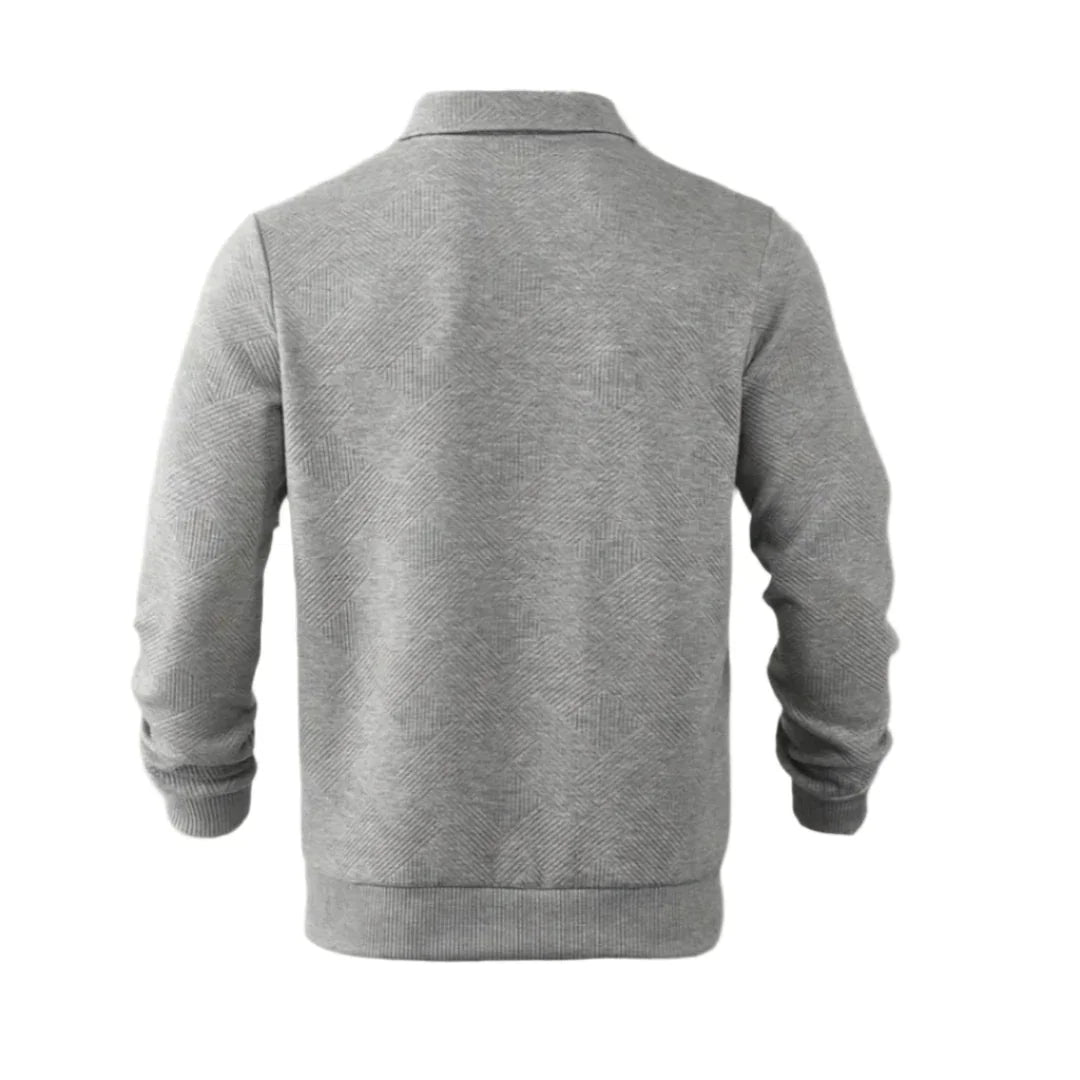 Kasen Men’s Jumper | Knitted Quarter-Zip Jumper