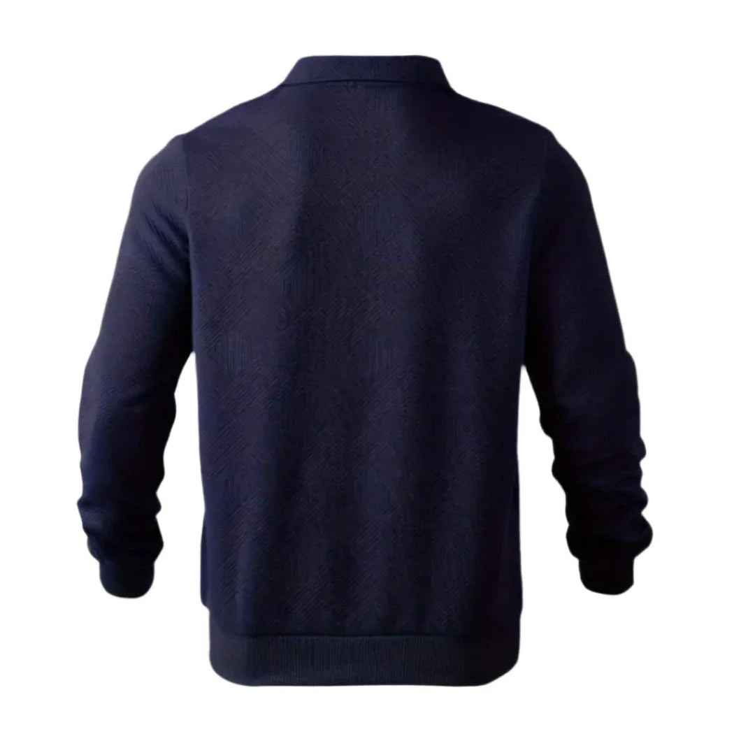 Kasen Men’s Jumper | Knitted Quarter-Zip Jumper