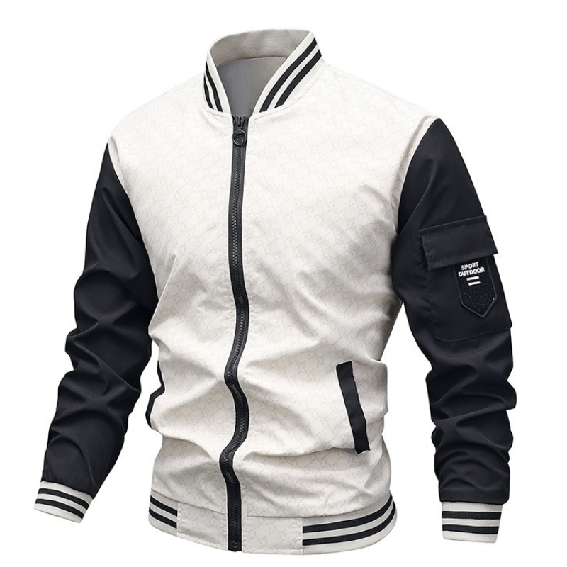Lev Men’s Jacket | Lightweight Bomber Jacket for Autumn