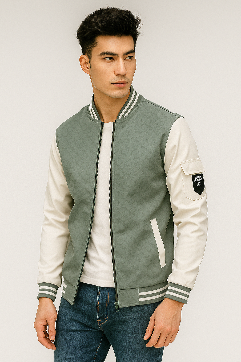 Lev Men’s Jacket | Lightweight Bomber Jacket for Autumn