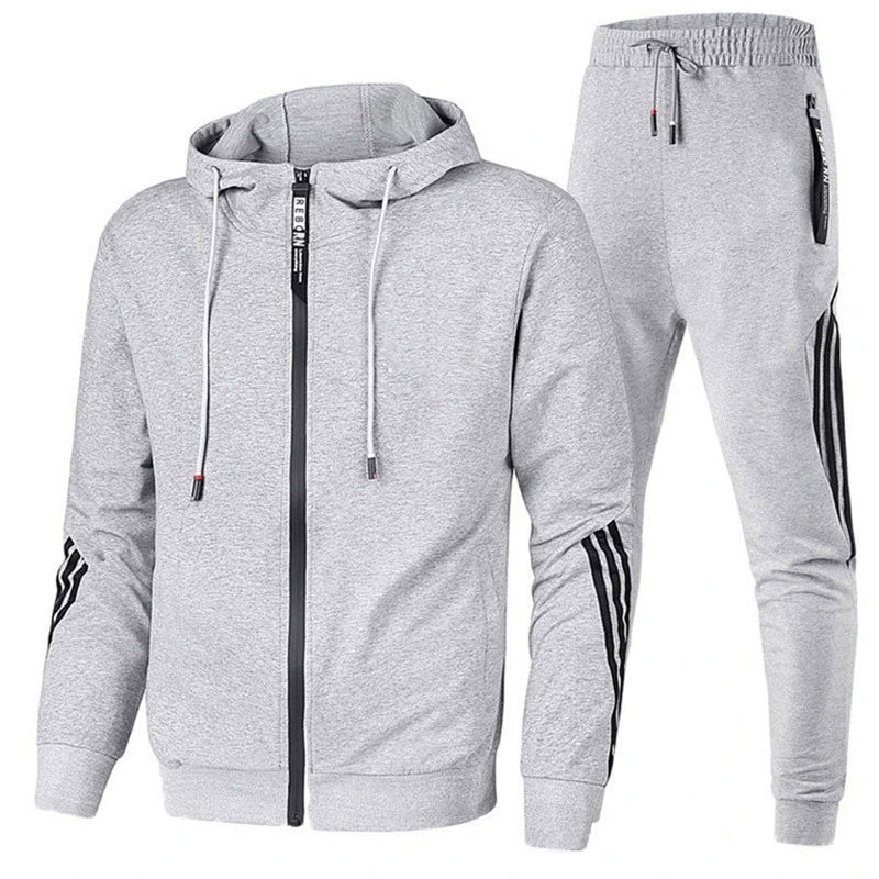 Jack Men’s Set | Two-Piece Tracksuit with Zip-Up Jacket and Matching Trousers for Autumn