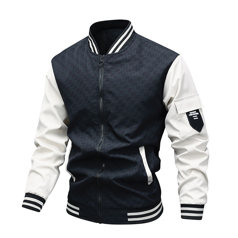 Lev Men’s Jacket | Lightweight Bomber Jacket for Autumn