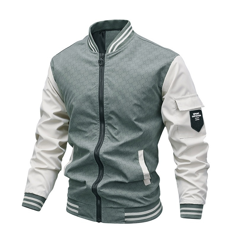 Lev Men’s Jacket | Lightweight Bomber Jacket for Autumn