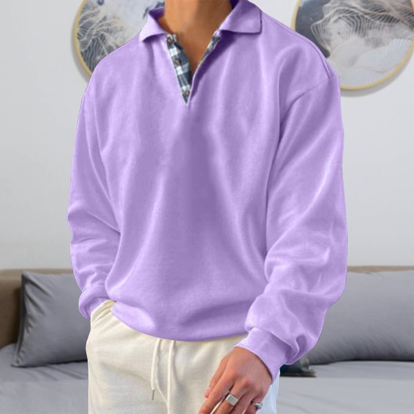 Keith Shirt | Men's Casual Long Sleeve Button-Up Shirt for Autumn