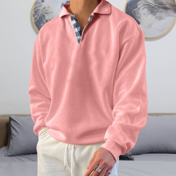Keith Shirt | Men's Casual Long Sleeve Button-Up Shirt for Autumn