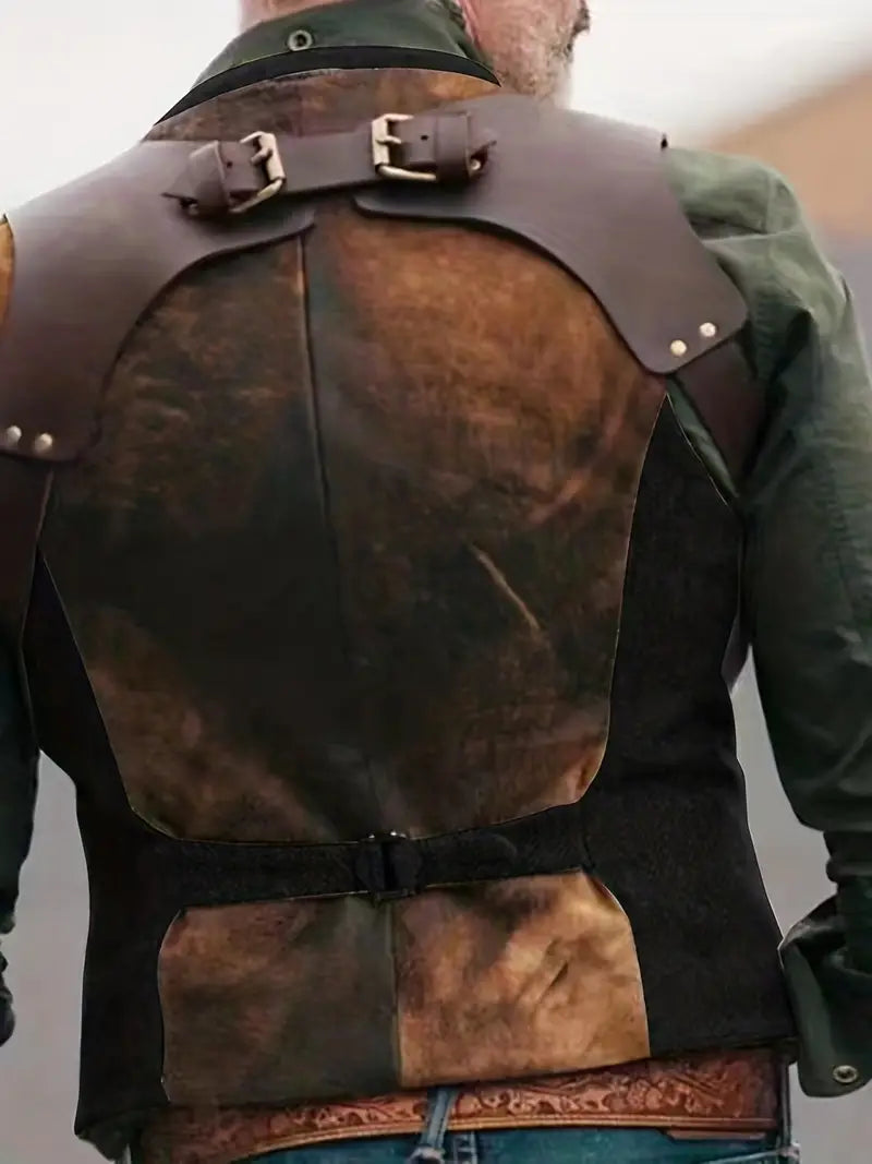 Jarod Knitted Vest | Button-Up Cardigan Style for Autumn