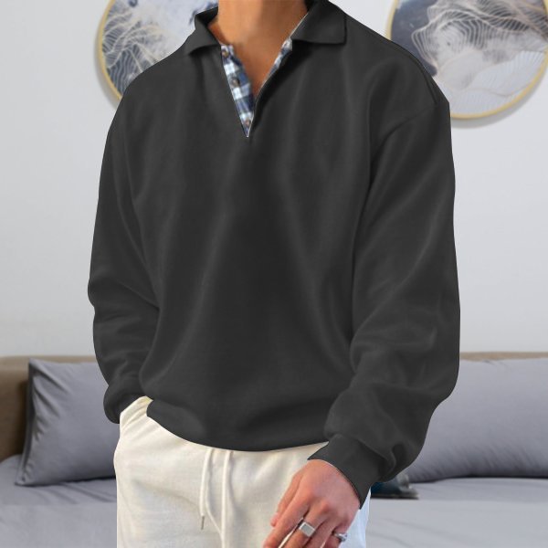 Keith Shirt | Men's Casual Long Sleeve Button-Up Shirt for Autumn