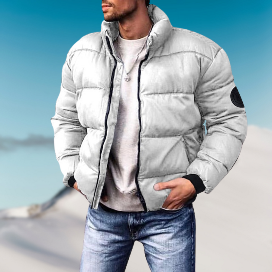 Aidan Puffer Jacket | Men's Brodie Quilted Winter Coat