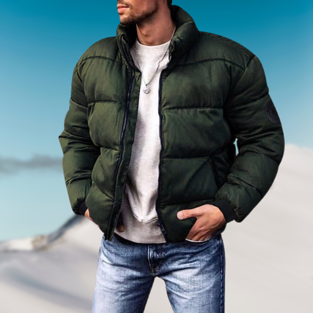 Aidan Puffer Jacket | Men's Brodie Quilted Winter Coat