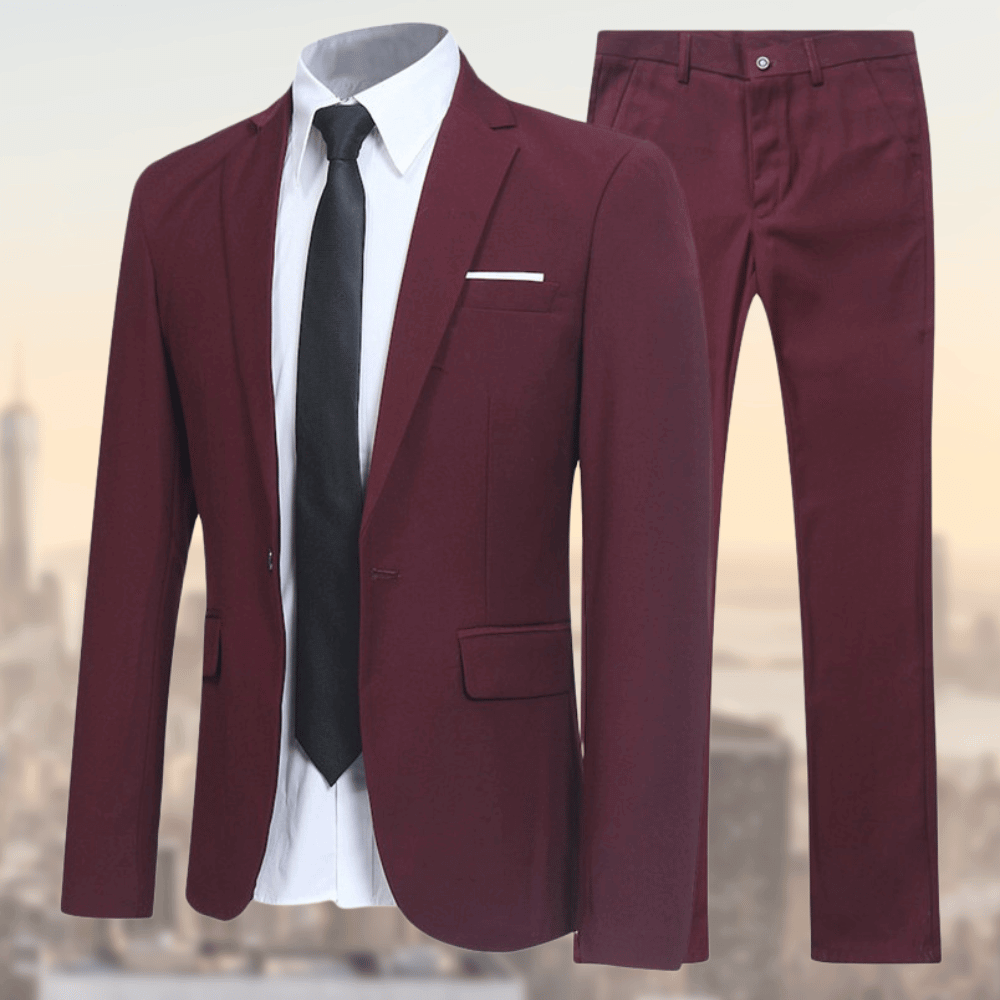 Kenley Suit | Men's Elegant Formal Suit for Autumn
