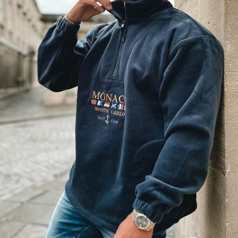Bayron Jumper | Men's Warm Zip-Up Jumper