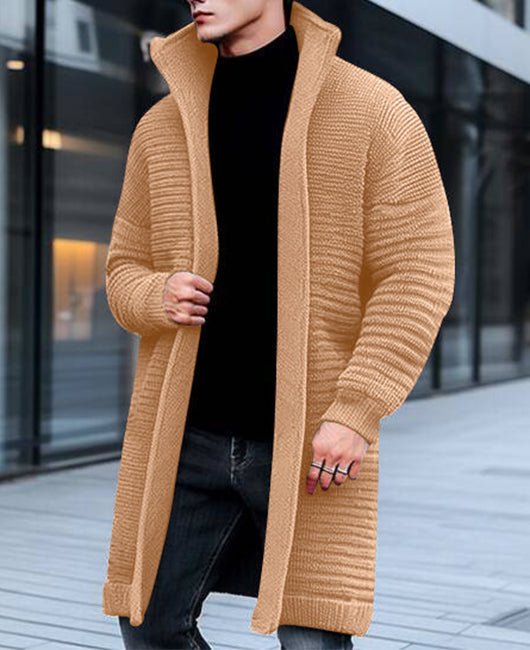 Berwyn Cardigan | Devon Men's Long Knitted Cardigan