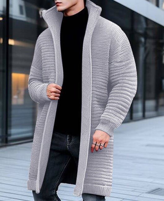 Berwyn Cardigan | Devon Men's Long Knitted Cardigan