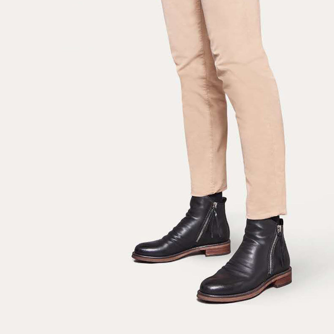 Lance Men’s Boots | Zip-Up Urban Ankle Boots for Autumn