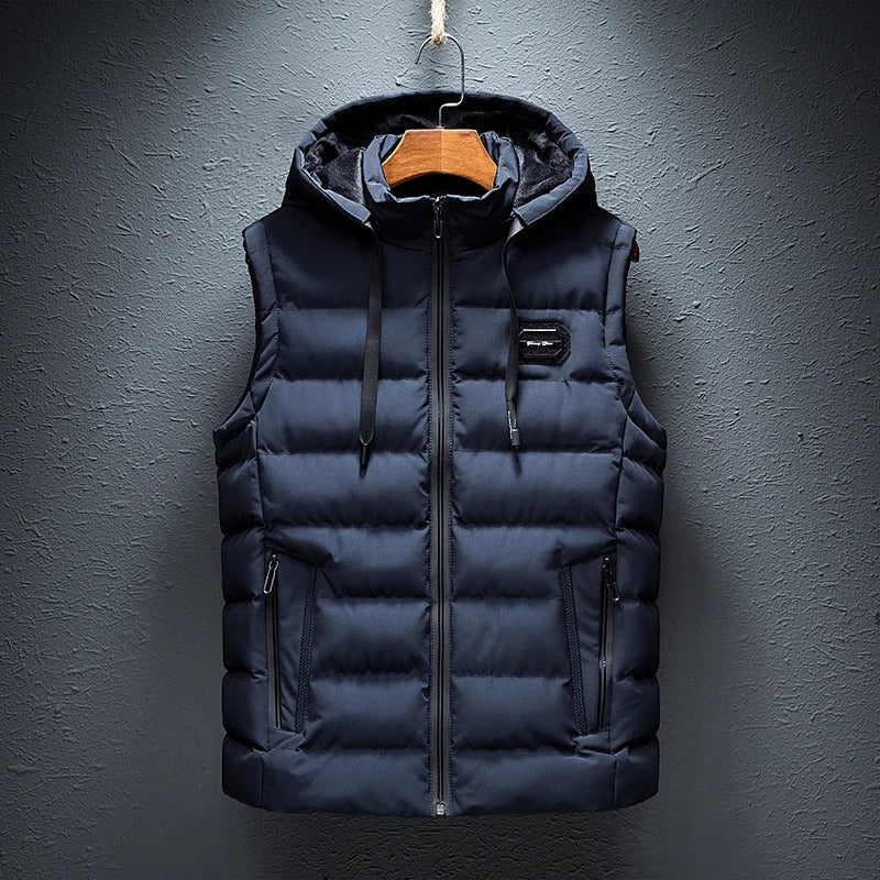 Byron Bodywarmer | Levi Casual Bodywarmer with Hood
