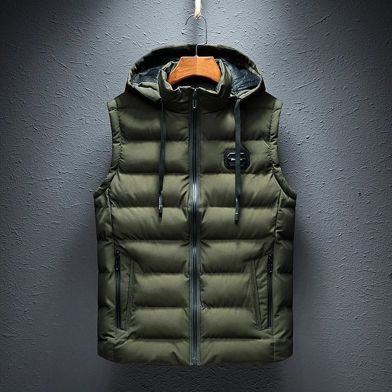 Byron Bodywarmer | Levi Casual Bodywarmer with Hood