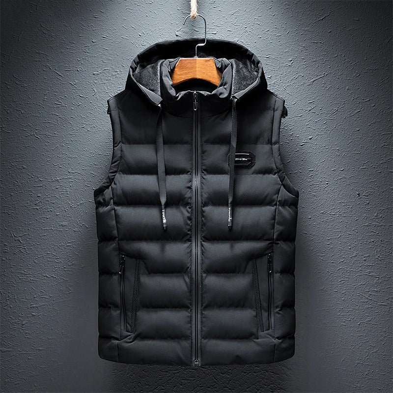Byron Bodywarmer | Levi Casual Bodywarmer with Hood