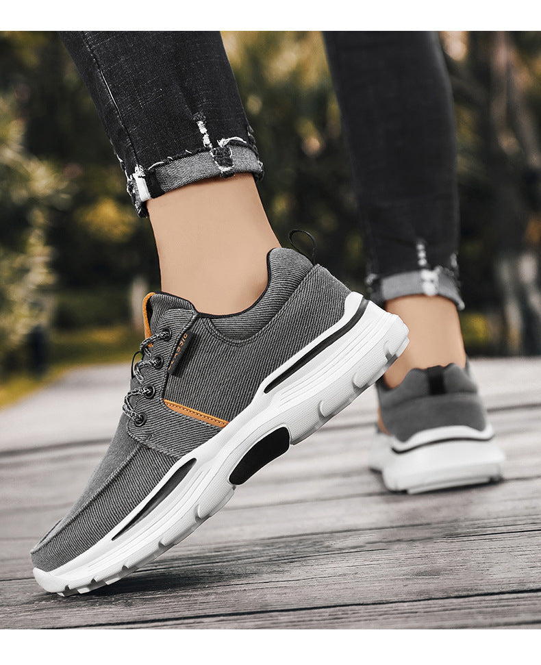 Callan Shoes | Men's Large Size Canvas Outdoor Walking Shoes