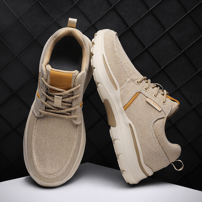 Callan Shoes | Men's Large Size Canvas Outdoor Walking Shoes