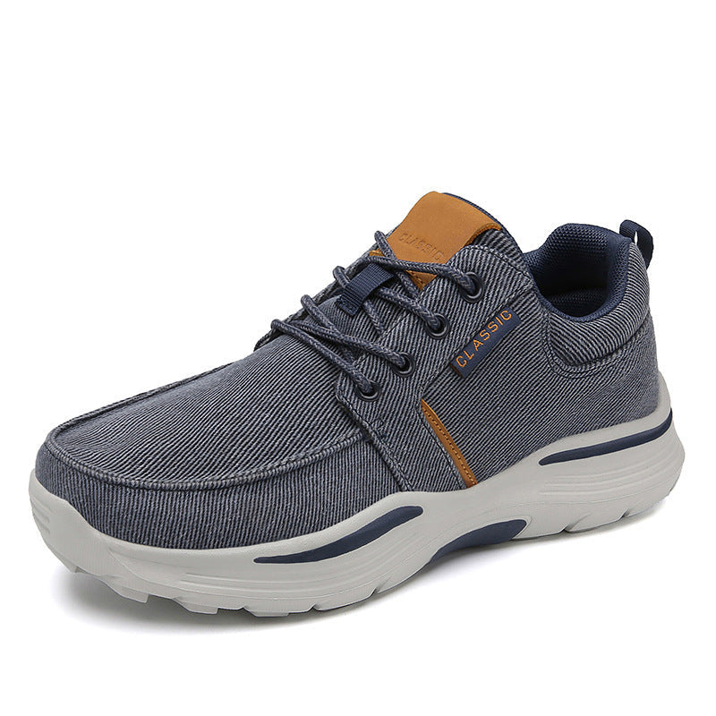 Callan Shoes | Men's Large Size Canvas Outdoor Walking Shoes