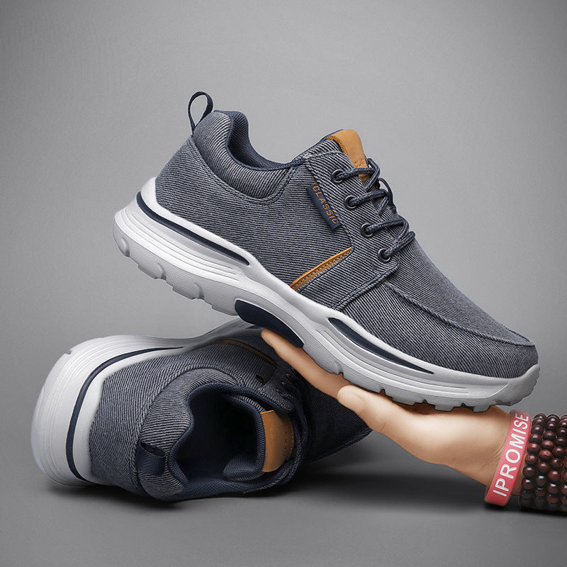 Callan Shoes | Men's Large Size Canvas Outdoor Walking Shoes