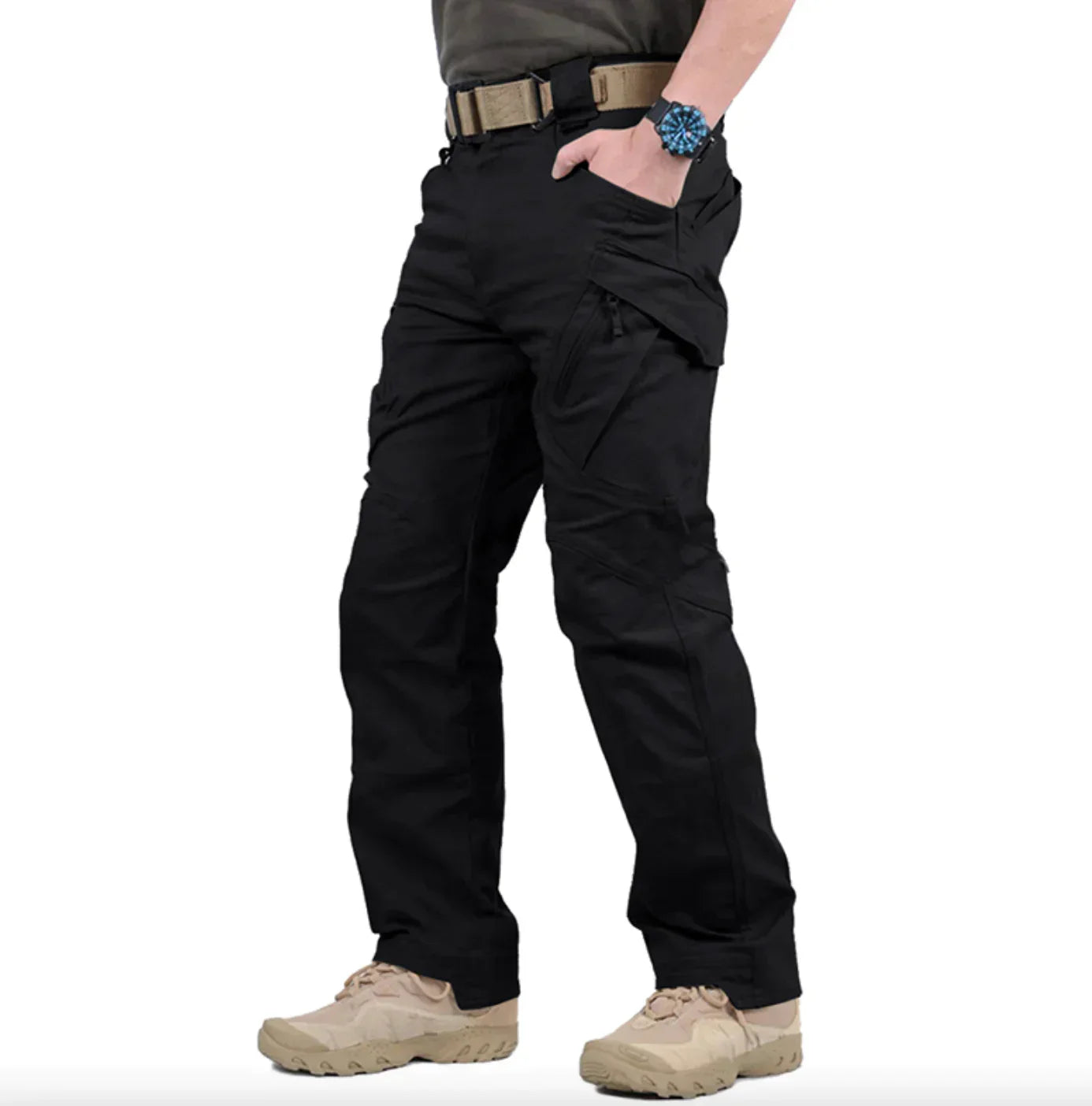 Laird Men’s Trousers | Cargo Trousers with Multi-Pockets for Autumn
