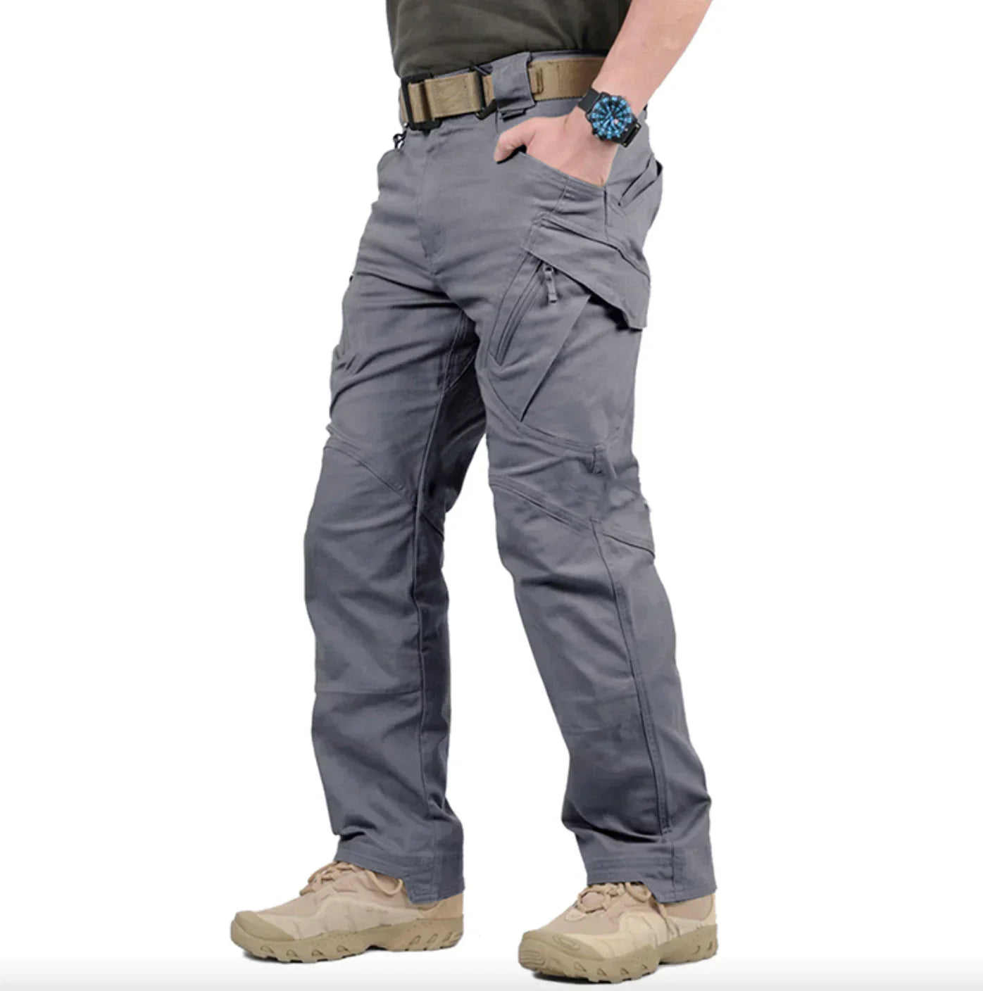 Laird Men’s Trousers | Cargo Trousers with Multi-Pockets for Autumn
