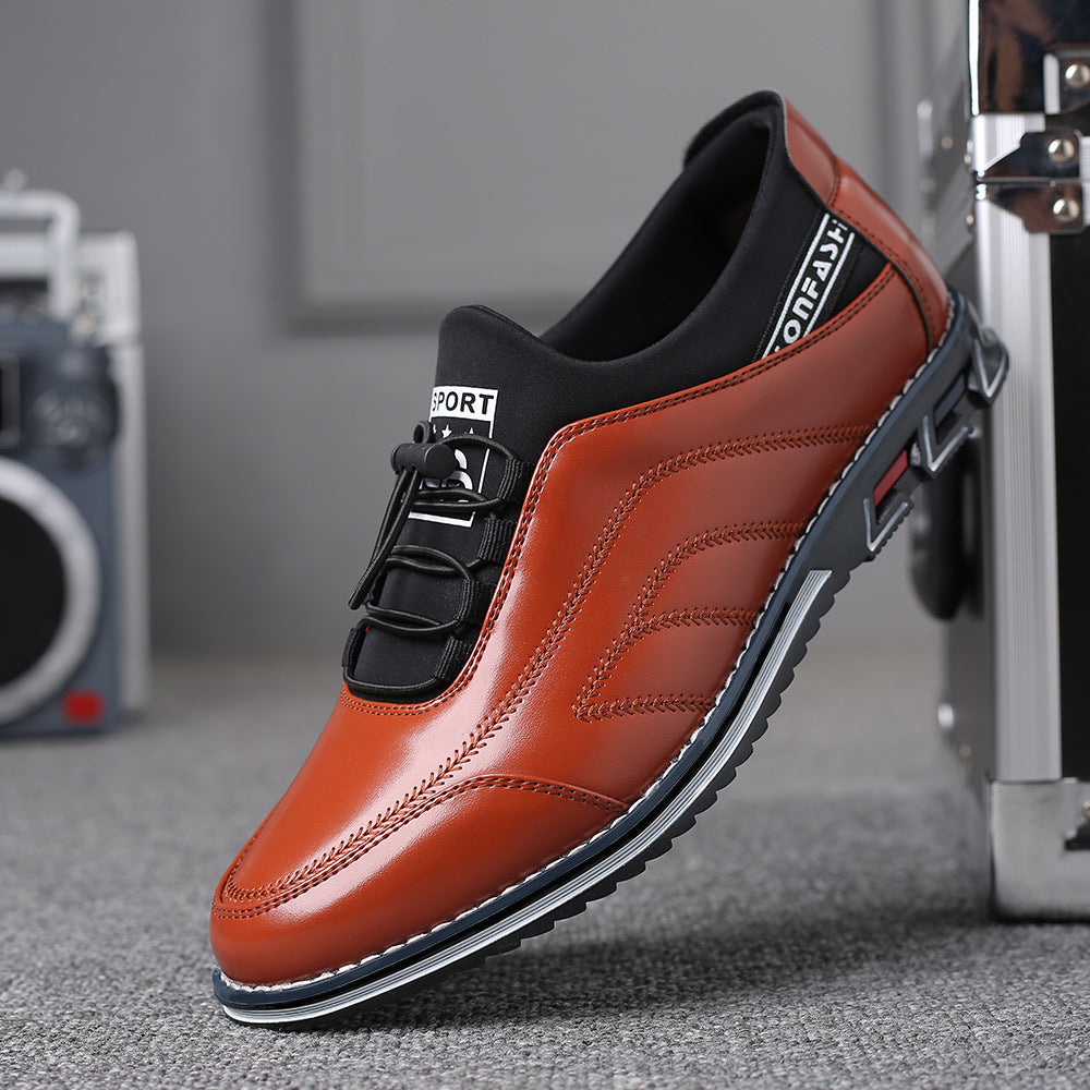 Carlisle Shoes | Men’s Embroidered Leather Fashion Loafers