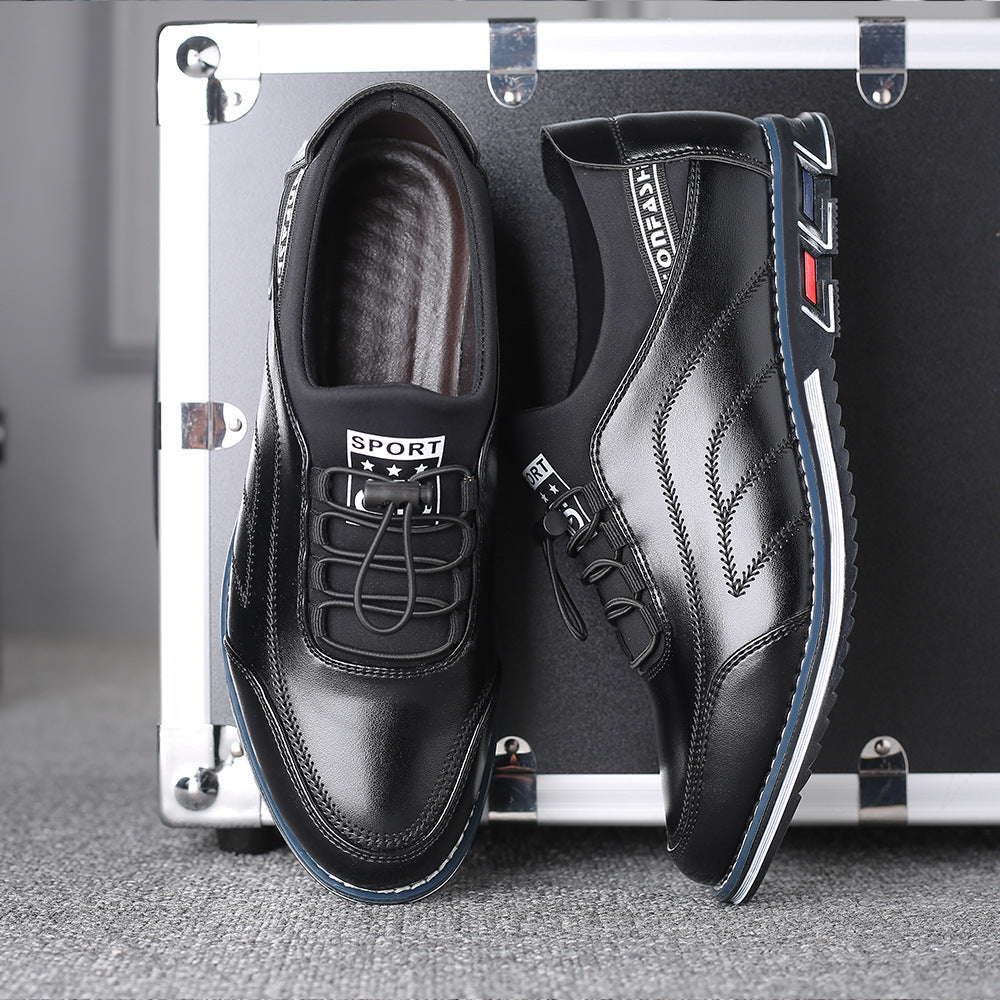 Carlisle Shoes | Men’s Embroidered Leather Fashion Loafers