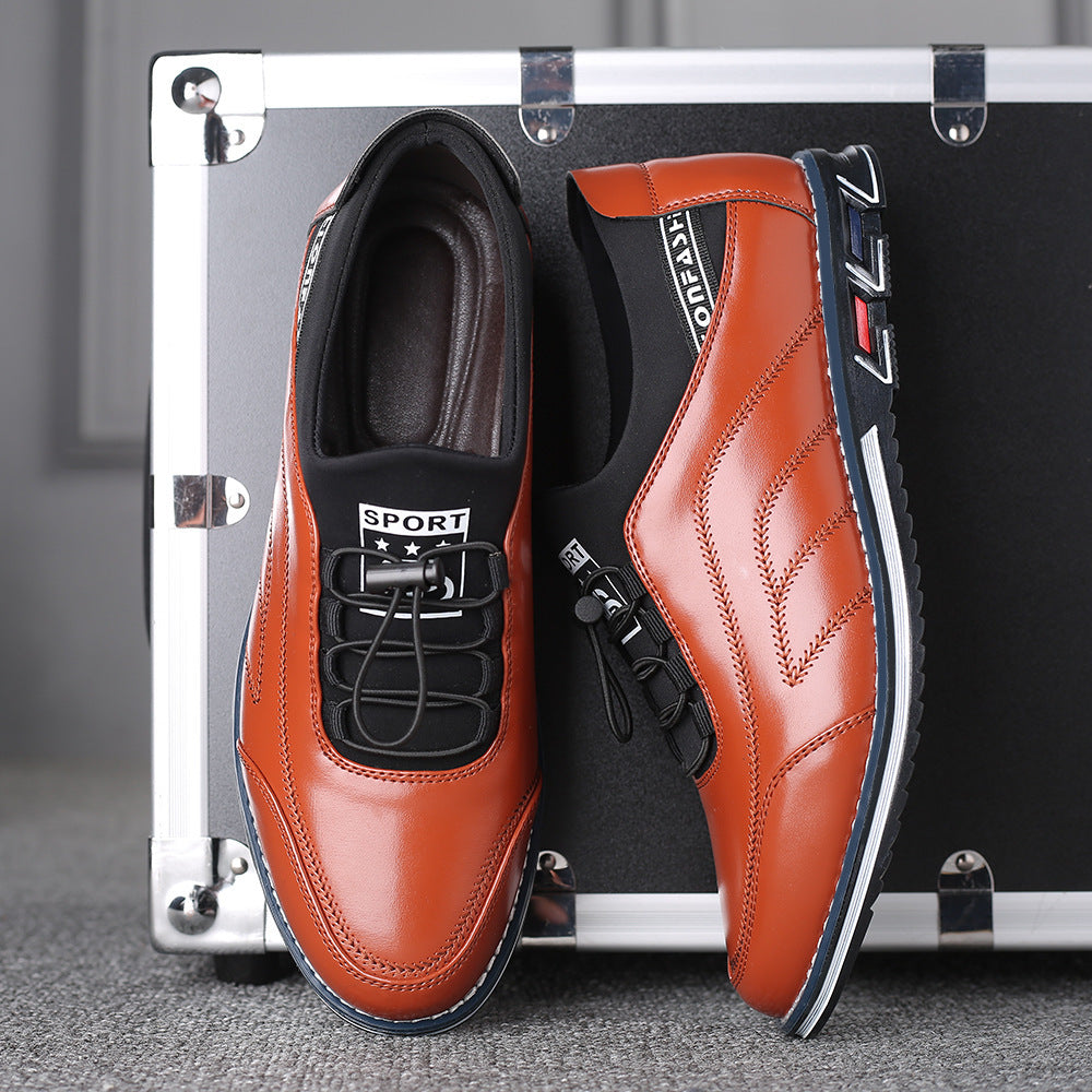 Carlisle Shoes | Men’s Embroidered Leather Fashion Loafers
