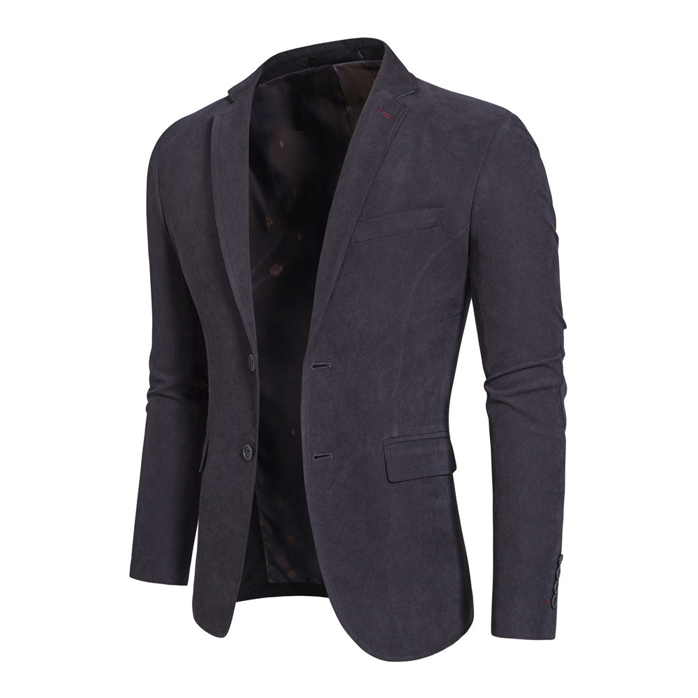 Cason Overcoat | Men's Single-Breasted Casual Wool Coat