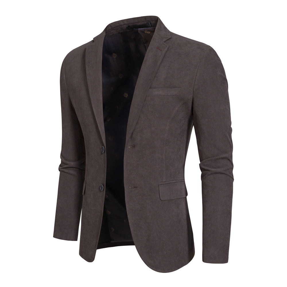 Cason Overcoat | Men's Single-Breasted Casual Wool Coat