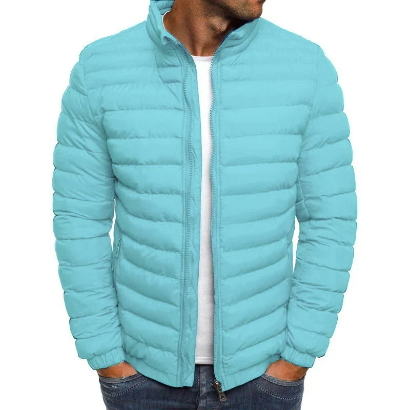 Kieran Puffer Jacket | Men's Autumn Lightweight Quilted Zip-Up Jacket