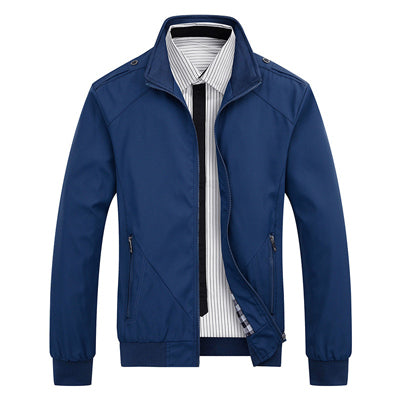Keiron Bomber Jacket | Men's Autumn Lightweight Zip-Up Jacket