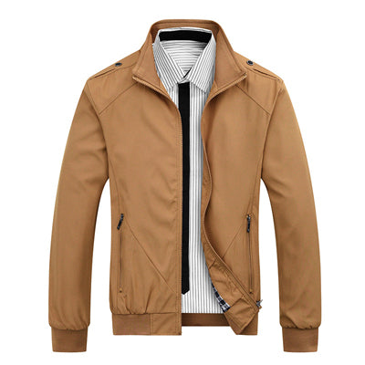 Keiron Bomber Jacket | Men's Autumn Lightweight Zip-Up Jacket
