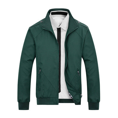 Keiron Bomber Jacket | Men's Autumn Lightweight Zip-Up Jacket