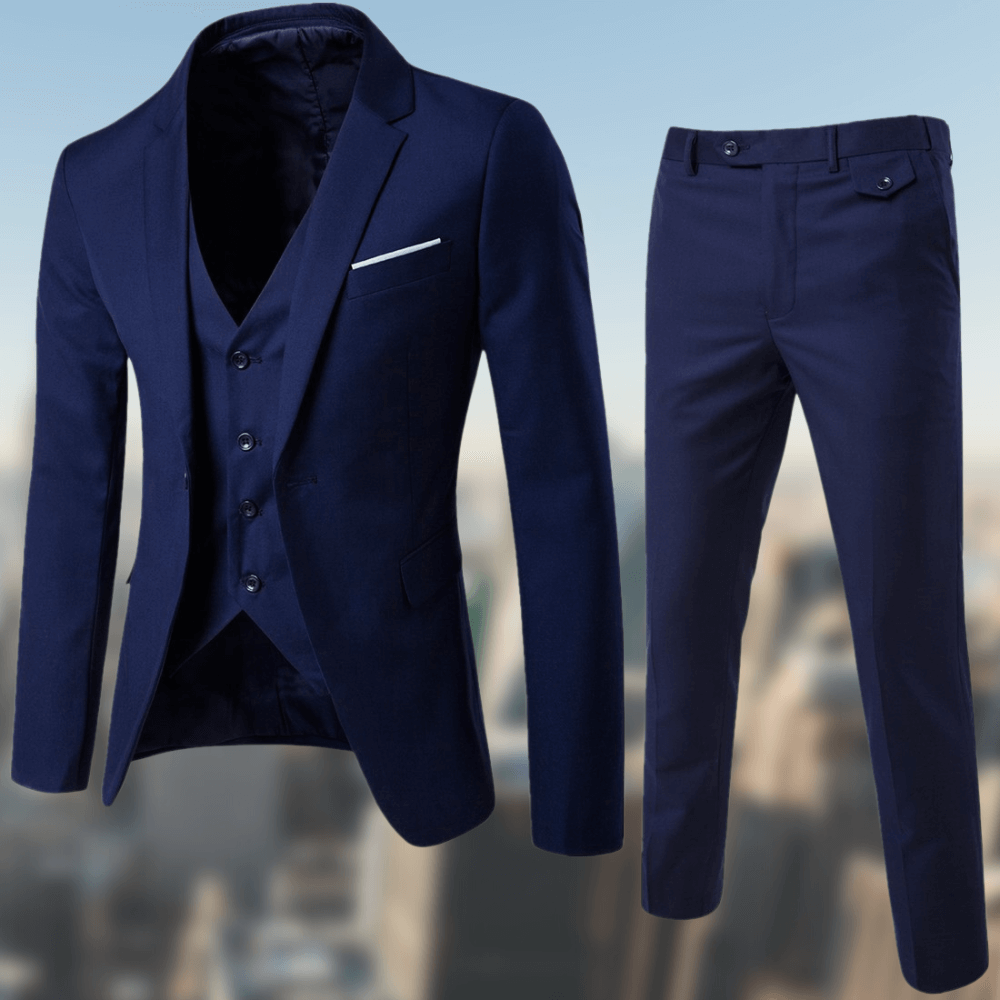 Kelby Suit | Men's Chic 3-Piece Formal Suit