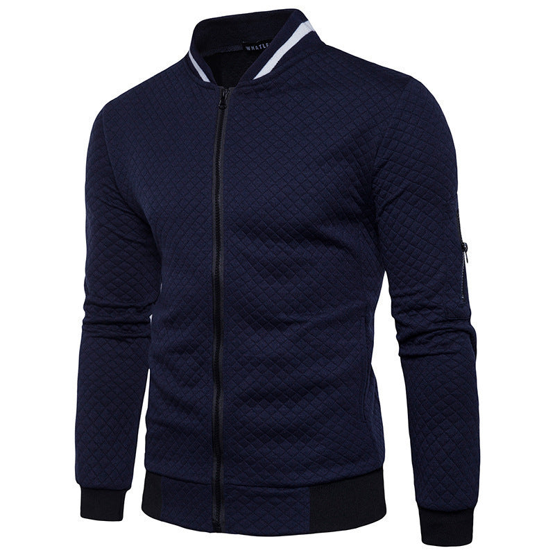 Elias Quilted Zip-Up Cardigan | Men's Lightweight Warm Layer