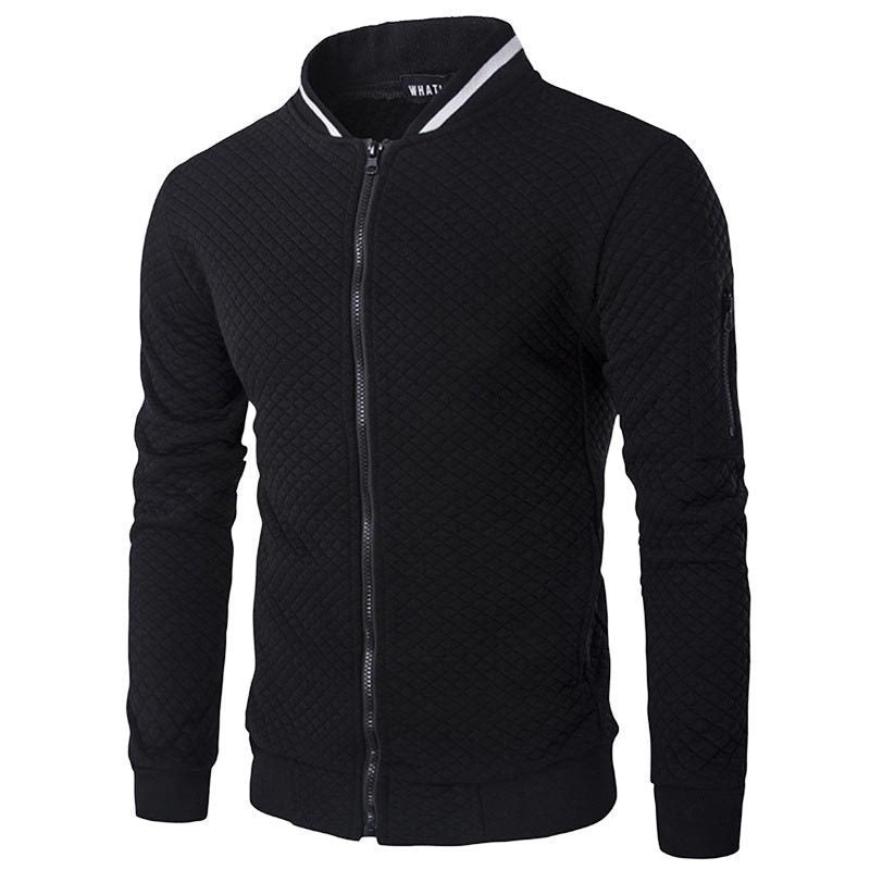 Elias Quilted Zip-Up Cardigan | Men's Lightweight Warm Layer