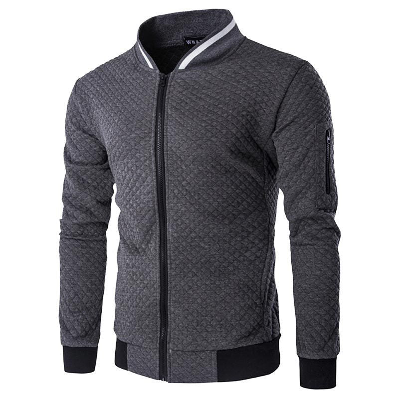 Elias Quilted Zip-Up Cardigan | Men's Lightweight Warm Layer