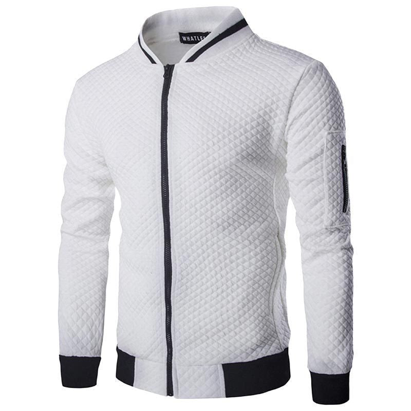 Elias Quilted Zip-Up Cardigan | Men's Lightweight Warm Layer