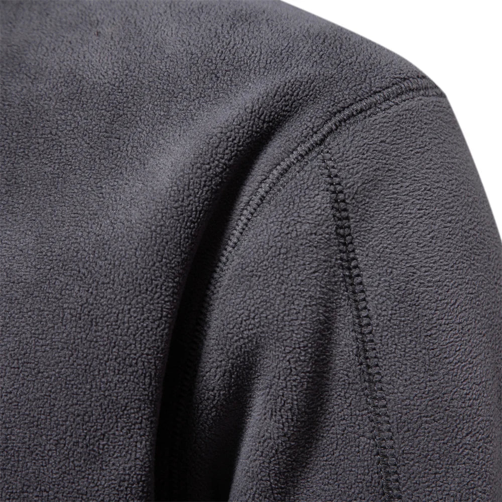 Emery Fleece Pullover | Men's Warm Quarter-Zip Sweater
